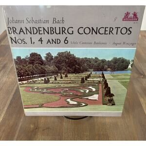 Johann Sebastian Bach Brandenburg Concertos Nos. 1,4 and 6 vinyl Collectible.